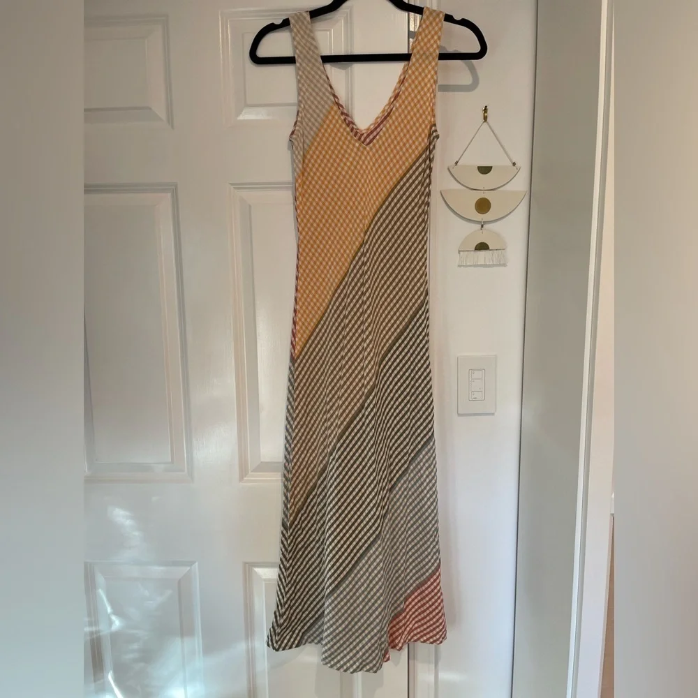Rachel Pally Simona Dress - Ombré Check Voile
